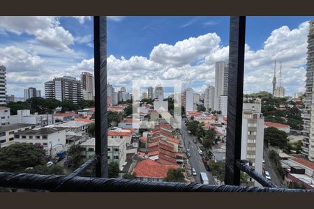 Vista da Sacada de apartamento para alugar com 1 quarto, 54m² em Sumaré, São Paulo