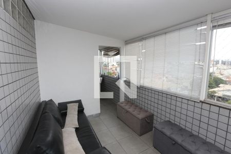 Varanda da Sala de apartamento à venda com 2 quartos, 120m² em Jardim Riacho das Pedras, Contagem