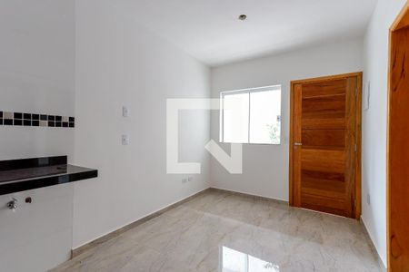 Sala e Cozinha de apartamento à venda com 1 quarto, 27m² em Parada Inglesa, São Paulo