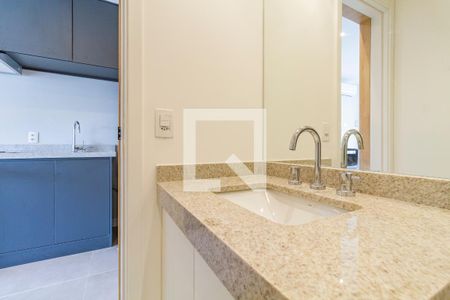 Banheiro de kitnet/studio à venda com 1 quarto, 29m² em Paraíso, São Paulo