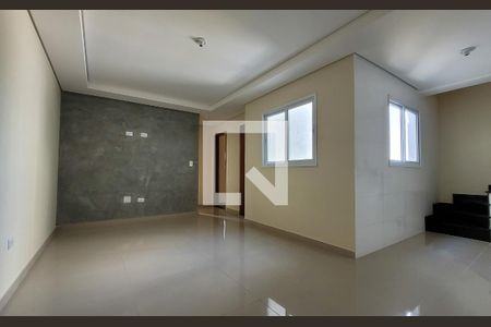 Sala de apartamento à venda com 2 quartos, 115m² em Vila Valparaiso, Santo André