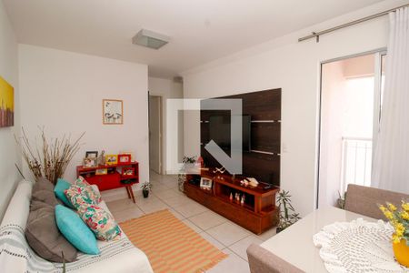 Sala de apartamento à venda com 2 quartos, 57m² em Pompéia, Belo Horizonte