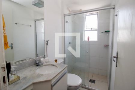 Banheiro Social de apartamento à venda com 2 quartos, 57m² em Pompéia, Belo Horizonte