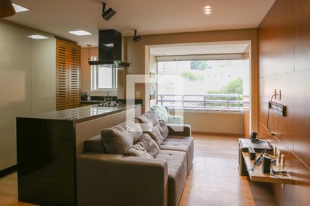 Sala de apartamento à venda com 2 quartos, 61m² em Vila Anglo Brasileira, São Paulo