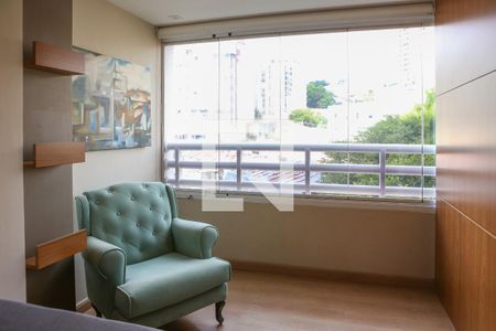 Sala de apartamento à venda com 2 quartos, 61m² em Vila Anglo Brasileira, São Paulo