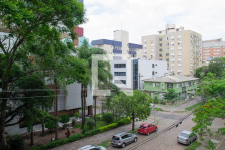 Vista Sala de apartamento à venda com 2 quartos, 90m² em Menino Deus, Porto Alegre