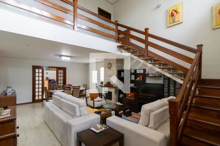 Sala de casa de condomínio à venda com 4 quartos, 290m² em Loteamento Caminhos de São Conrado (sousas), Campinas