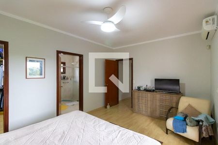 Quarto 1 - Suíte de casa de condomínio à venda com 4 quartos, 290m² em Loteamento Caminhos de São Conrado (sousas), Campinas