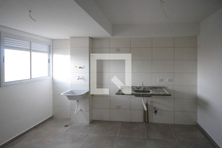 Cozinha e Área de Serviço de apartamento para alugar com 2 quartos, 43m² em Vila Lucia, São Paulo