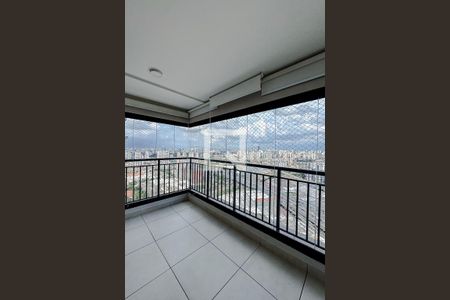 Varanda da Sala/Cozinha de apartamento para alugar com 2 quartos, 82m² em Brás, São Paulo