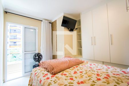 Quarto 1 - Suíte de apartamento para alugar com 2 quartos, 116m² em Vila Valparaiso, Santo André
