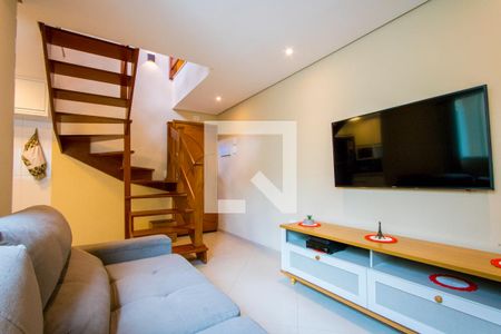 Sala de apartamento para alugar com 2 quartos, 116m² em Vila Valparaiso, Santo André