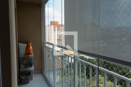 Varanda  de apartamento para alugar com 1 quarto, 34m² em Vila Penteado, São Paulo