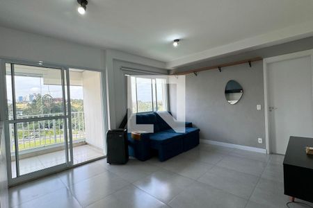 Sala de apartamento para alugar com 1 quarto, 55m² em Alphaville Empresarial, Barueri