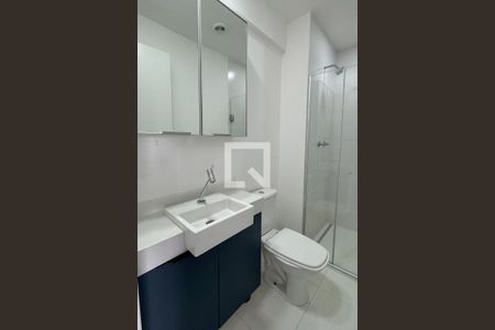 Banheiro da Suíte 1 de apartamento para alugar com 1 quarto, 55m² em Alphaville Empresarial, Barueri