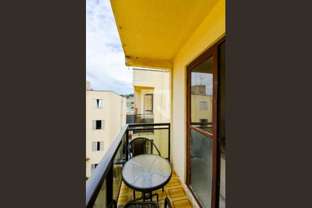 Varanda da Sala de apartamento à venda com 2 quartos, 58m² em Vila Galvão, Guarulhos