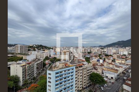 Vista da Sala de apartamento à venda com 2 quartos, 70m² em Grajaú, Rio de Janeiro