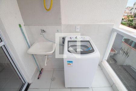 Área de Serviço e varanda de kitnet/studio para alugar com 1 quarto, 30m² em Vila Formosa, São Paulo