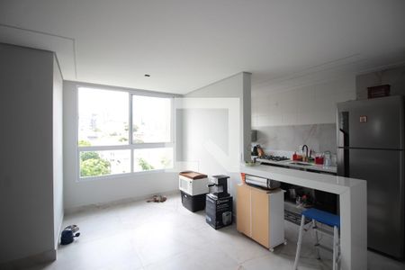 Sala e Copa de apartamento à venda com 3 quartos, 75m² em Liberdade, Belo Horizonte