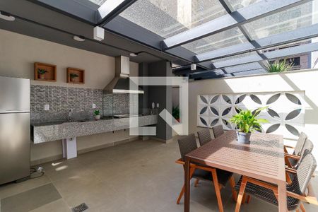 Apartamento à venda com 38m², 1 quarto e sem vagaChurrasqueira