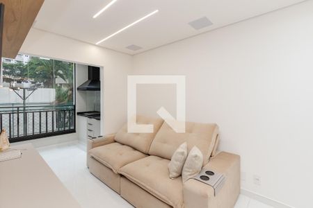 Sala de apartamento à venda com 3 quartos, 75m² em Campo Belo, São Paulo