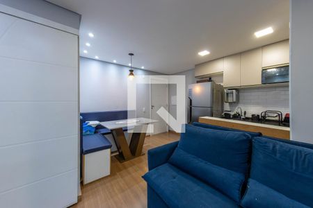 Sala/Cozinha de apartamento para alugar com 2 quartos, 45m² em Jardim Adutora, São Paulo
