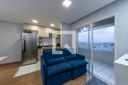 Sala/Cozinha de apartamento à venda com 2 quartos, 45m² em Jardim Adutora, São Paulo