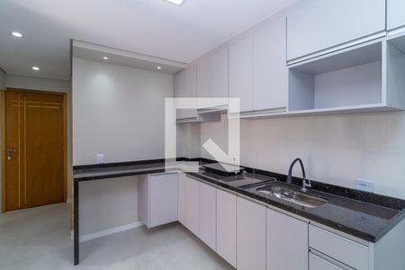 Cozinha de apartamento para alugar com 1 quarto, 26m² em Vila Prudente, São Paulo