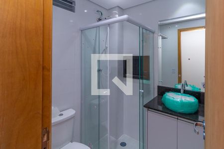 Banheiro de apartamento para alugar com 1 quarto, 26m² em Vila Prudente, São Paulo