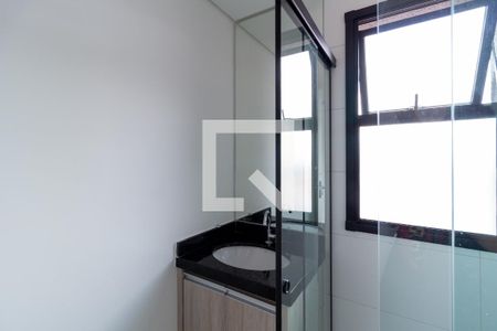 Banheiro de apartamento para alugar com 1 quarto, 35m² em Cidade Mãe do Céu, São Paulo