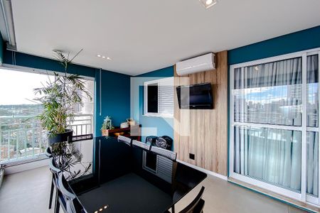 Varanda da Sala de apartamento à venda com 3 quartos, 101m² em Vila Prudente, São Paulo