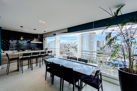 Varanda da Sala de apartamento à venda com 3 quartos, 101m² em Vila Prudente, São Paulo