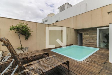Apartamento para alugar com 140m², 2 quartos e 2 vagas Apartamento para alugar com 140m², 2 quartos e 2 vagasTerraço da Cobertura