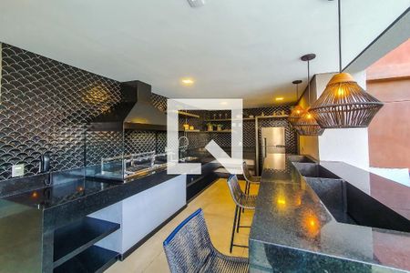 Apartamento para alugar com 28m², 1 quarto e sem vagaÁrea comum - Churrasqueira