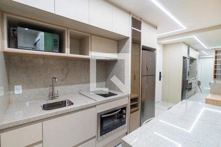 Cozinha e Área de Serviço de kitnet/studio à venda com 1 quarto, 35m² em Vila Clementino, São Paulo