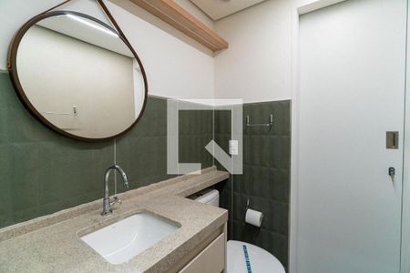 Banheiro de kitnet/studio à venda com 1 quarto, 35m² em Vila Clementino, São Paulo