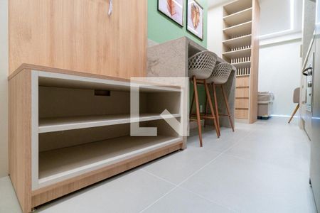 Studio à venda com 35m², 1 quarto e sem vaga Studio à venda com 35m², 1 quarto e sem vagaCozinha e Área de Serviço Detalhe