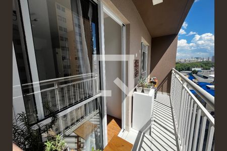 Varanda da Sala de apartamento para alugar com 1 quarto, 31m² em Casa Verde, São Paulo
