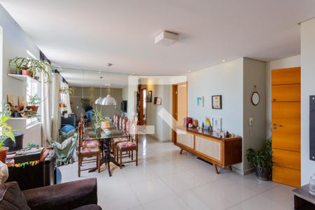 Sala de apartamento à venda com 2 quartos, 69m² em Ana Lúcia, Belo Horizonte