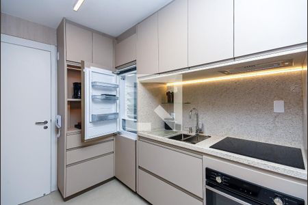 Studio para alugar com 44m², 1 quarto e 1 vagaCozinha - Geladeira