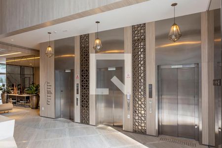 Studio para alugar com 44m², 1 quarto e 1 vagaHall social