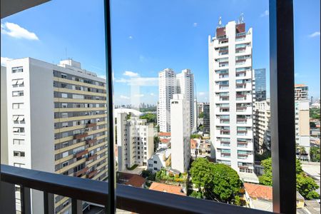 Vista da Sala de kitnet/studio para alugar com 1 quarto, 44m² em Paraíso, São Paulo