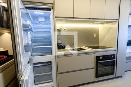 Studio para alugar com 44m², 1 quarto e 1 vagaCozinha - Geladeira