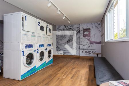 Studio para alugar com 29m², 1 quarto e sem vaga Studio para alugar com 29m², 1 quarto e sem vagaÁrea comum - Lavanderia