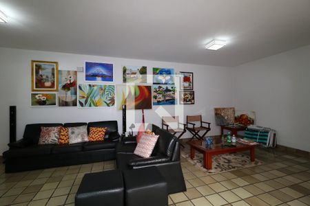 Sala de casa à venda com 4 quartos, 300m² em Vila Valparaíso, Santo André
