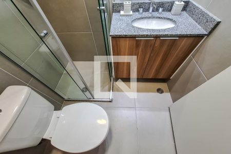Studio à venda com 22m², 1 quarto e sem vaga Studio à venda com 22m², 1 quarto e sem vagaStudio banheiro