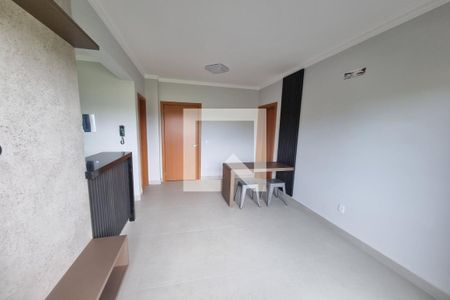 Sala de apartamento para alugar com 1 quarto, 46m² em Jardim Recreio , Ribeirão Preto