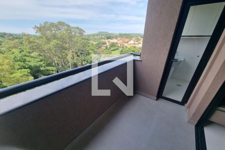 Sacada de apartamento para alugar com 1 quarto, 46m² em Jardim Recreio , Ribeirão Preto