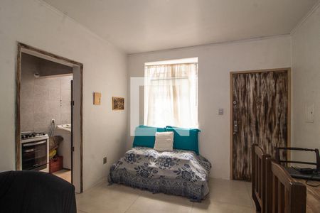 Sala de apartamento à venda com 1 quarto, 50m² em Menino Deus, Porto Alegre