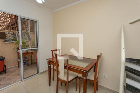Sala de jantar  de casa de condomínio à venda com 3 quartos, 85m² em Taboão, Diadema